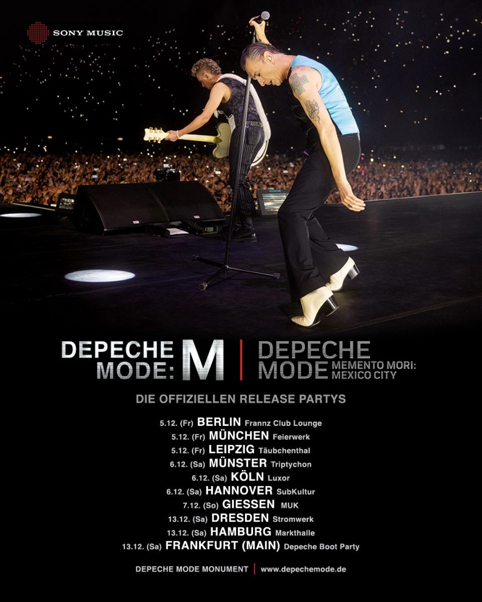 DEPECHE MODE PARTY – LIVE FROM MEXICO CITY EDITION – Offizielle Release Party