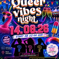 QUEERVIBES NIGHT MEET HIT HAPPENS