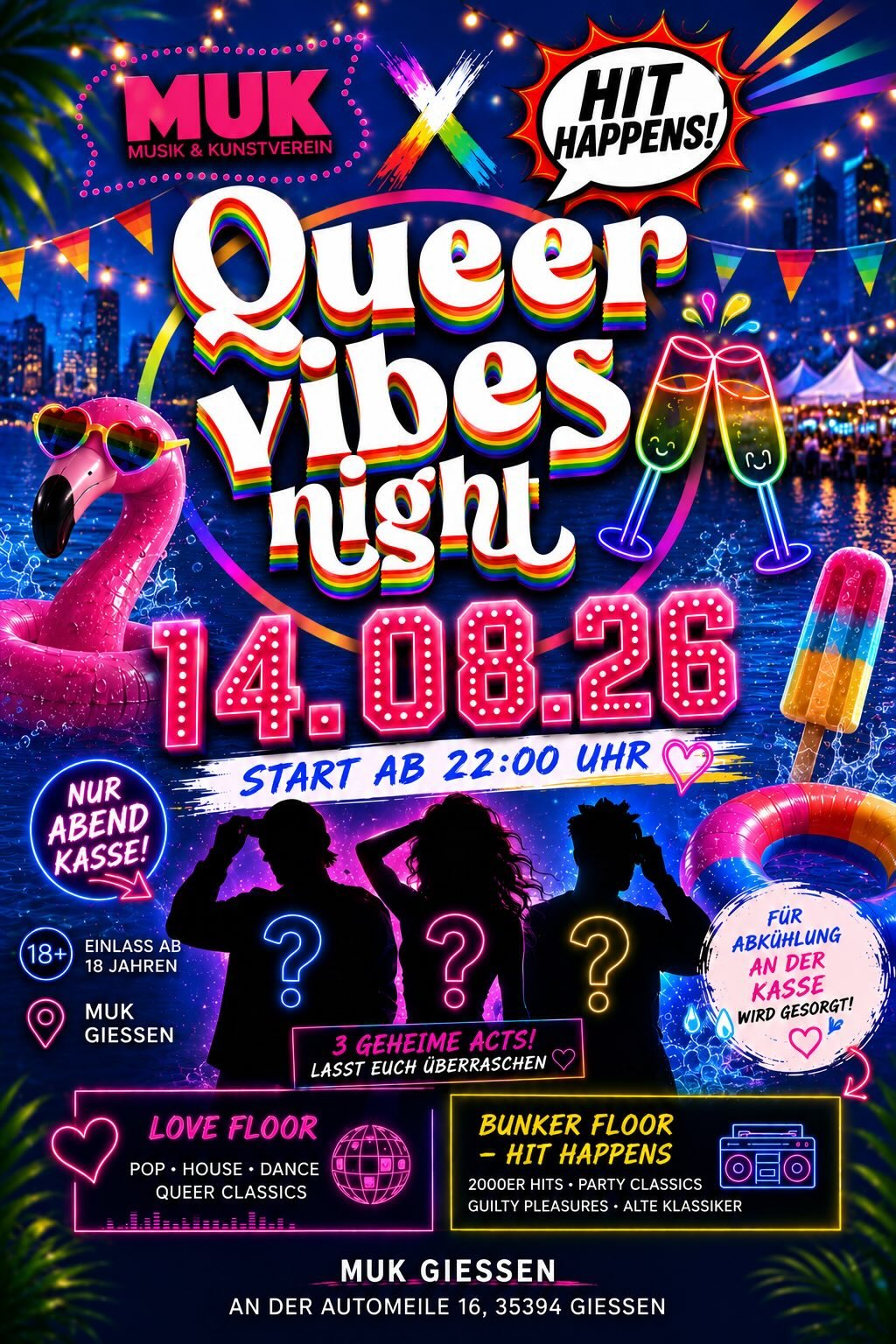 QUEERVIBES NIGHT MEET HIT HAPPENS